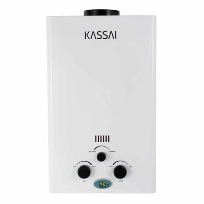 Combo Calentador 10L KASSAI + Presurizador MINI 1/6 HP GRATIS