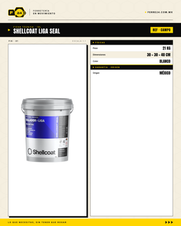 Shellcoat Liga Seal 19L Sellador (Promotor de Adherencia + Sellador)