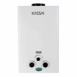 Combo Calentador 10L KASSAI + Presurizador MINI 1/6 HP GRATIS