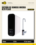 Sistema Ósmosis Inversa PURIKOR 537 GPD — 4 Etapas Sin Tanque · hero_001