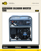Generador Soldador Inverter Power Hunt BAKARAC150 150A — vista principal