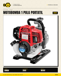 Motobomba Honda WX10T Portátil — Motor GX25, Autocebante a 8 m · hero_001