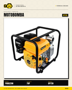 Motobomba Parazzini BP720 7HP 2" — vista principal