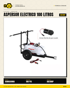 Kawashima AKE100P — Aspersor Eléctrico de Remolque 100 L · hero_001