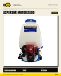 Aspersor de Mochila 35 cc — Motor Honda GX35, Tanque de 25 L · hero_001