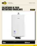 Calentador de Paso Instantáneo Modulante KASSAI KASPRO-16P — 16 L · hero_001