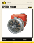 Aspersor Turbina Parazzini 600 L — PTO 50 HP · 32" · 24 Boquillas · hero_001