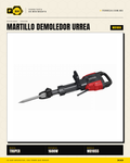 Martillo Demoledor Urrea MD1055 1600W 55J Anti-Vibración · hero_001