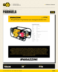 Kit Parihuela Parazzini 7 HP — Bomba Bronce + 100 m de Manguera · hero_001
