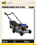 Podadora de Pasto 16" — 131 cc, Empuje Manual, Recolector de 35 L · hero_001