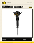 Rompedor a Gasolina 38 cc — 20 a 65 J, 4 Tiempos sin Mezcla · hero_001