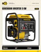 Generador Parazzini Inverter 5 KW — Respaldo Confiable para Casa, Negocio y Obra · hero_001