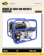 Motobomba ENERWELL 7HP Gasolina Autocebante 3x3 — 1000 GPM · hero_001
