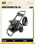 Hidrolavadora Eléctrica Parazzini HPP110V 2200 PSI — vista principal