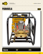 Kit Parihuela Parazzini 7 HP — Bomba Bronce + 100 m de Manguera · hero_001