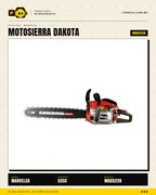 Motosierra Kawashima Dakota 52cc — Barra 20 Pulg. + Kit Completo · hero_001