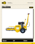 Zanjadora Parazzini TRENCH15 — Motor 15 HP con doble filtro de aire · hero_001