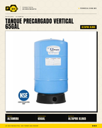 Tanque Precargado Vertical 65 gal ALTAMIRA — NSF/ANSI, Garantía 6 Años · hero_001