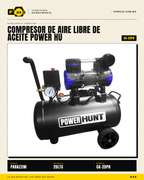 Compresor Power Hunt 25L COMPHKIT25L — vista principal