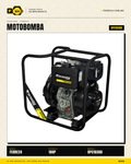 Motobomba Diésel Centrífuga 10 HP — 3", 75 m de Altura · hero_001