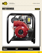 Motobomba Diésel Centrífuga 13 HP — 4", 2,010 L/min · hero_001