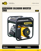 Generador Soldador Parazzini BAKARAC200 200A — vista principal