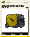 Generador Inverter Dual Fuel 5.5kW — vista principal