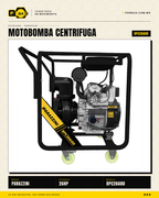Motobomba Parazzini Centrífuga 26 HP 6" Diésel · hero_001