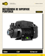 Motobomba Periferica TUBMAN TM-P 1/2 HP - Impulsor de Bronce · hero_001