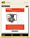 Motobomba Takashi 13 HP — 4", 44 kg · hero_001