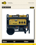 Generador Parazzini GP9500TB 17HP 9500W — vista principal
