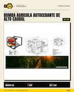 Bomba Agrícola Autocebante 7.5 HP 2" BK7.520 — 533 L/min, Aluminio · hero_001