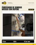 Purificador de Ósmosis Inversa 100GPD con Dispensador — PK-EASY 100CT · hero_001