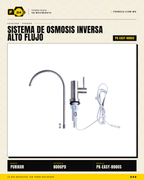 PURIKOR PK-EASY-800US — Ósmosis Inversa 800 GPD Sin Tanque · hero_001