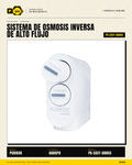 Sistema de Ósmosis Inversa Sin Tanque 600 GPD — PURIKOR PK-EASY-600US · hero_001