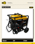 Generador Parazzini 20 kW Gasolina V-Twin 36 HP — GP20KWT · hero_001