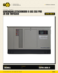 Generador Estacionario a Gas 30 kW — EGX PRO, Trifásico · hero_001