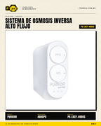 Sistema de Ósmosis Inversa 400 GPD PURIKOR — Compacto sin Tanque · hero_001