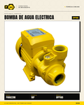 Bomba Periférica Eléctrica Parazzini BPP165 1HP — vista principal