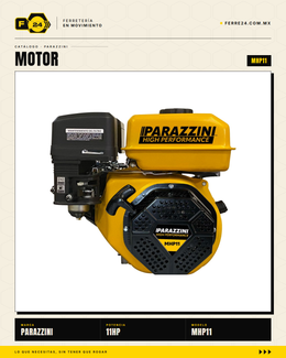 Motor Parazzini 11 HP 4 Tiempos OHV — Multipropósito