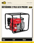 Motobomba Honda WH20XT 2" Alta Presión — Motor GX160 Autocebante · hero_001