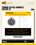 Turbina de Aspersión 36" Parazzini — Acero Inoxidable · hero_001