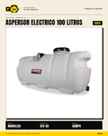 Kawashima ATV-25 — Aspersor Eléctrico 100 Litros. Sin ruido. Sin humo. Sin esfuerzo. · hero_001