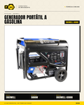 Generador Portátil 5000W Gasolina ENERWELL — 110V/220V · hero_001
