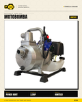 Motobomba Power Hunt HUNT521 2.5HP — principal