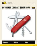 Victorinox Victorinox Compact 91mm Rojo — Navaja 15 Funciones con Tijeras y Bolígrafo — vista principal