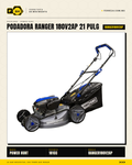 Podadora Autopropulsada 21" — 180 cc, Chasis de Acero y Triturado · hero_001