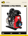 Motobomba Honda WX15T — 1.5" Portátil Autocebante, 280 L/min · hero_001