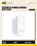 Sistema de Ósmosis Inversa 400 GPD PURIKOR — Compacto sin Tanque · hero_001