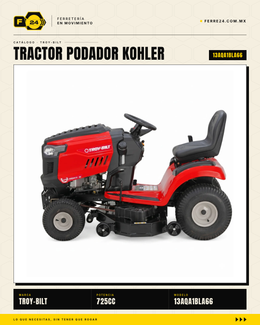 Tractor Podador Troy-Bilt Super Bronco 50" — Motor Kohler 725cc
